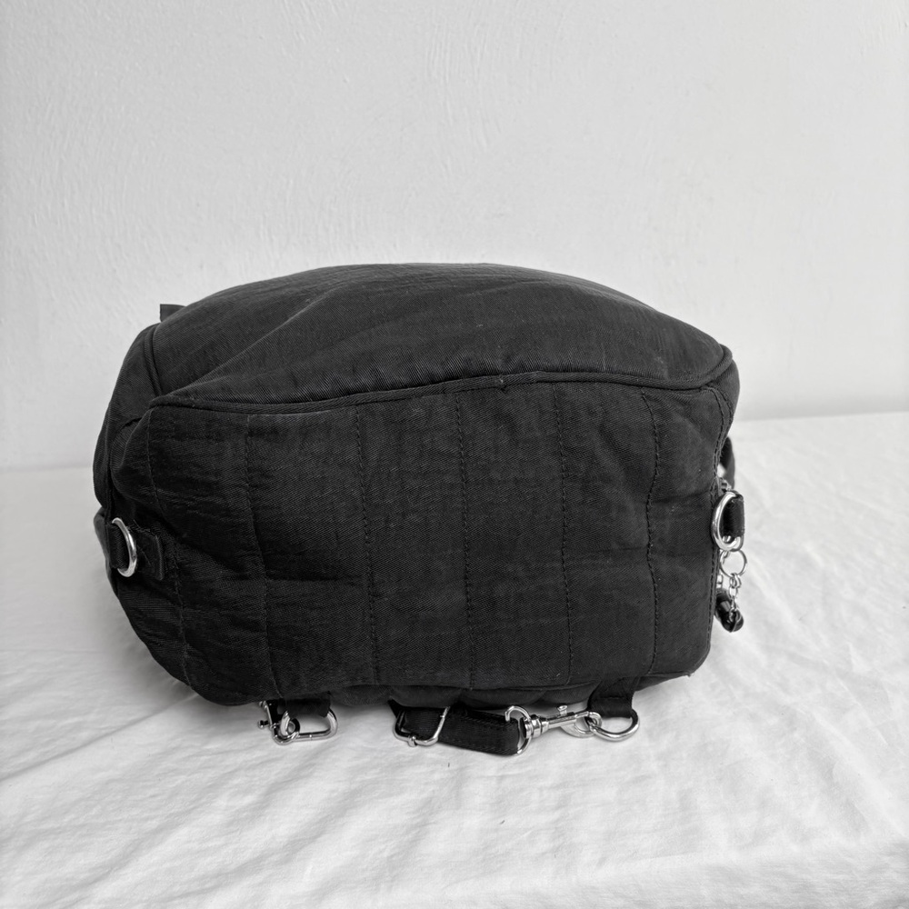 NORM THOMPSON LARGE Teardrop Black Nylon Sling Backpack Bag  Unisex TRAVEL - Picture 8 of 13